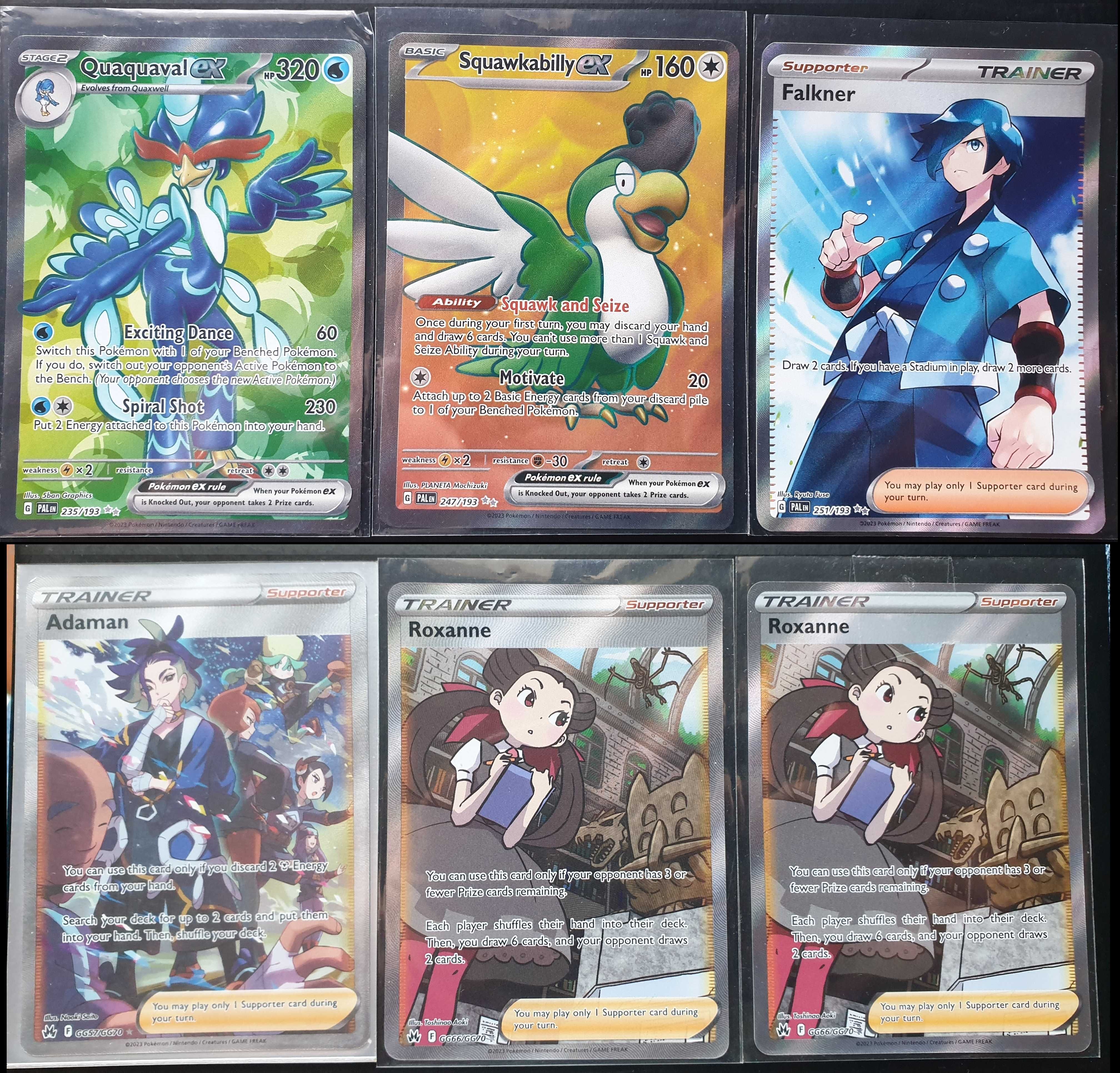 Cartas Pokémon raras / semi-raras (M/NM)