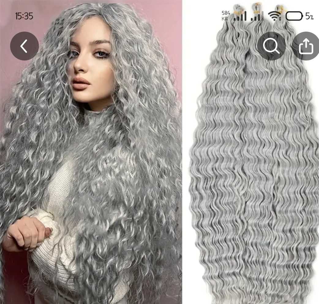 Cabelo para tranças