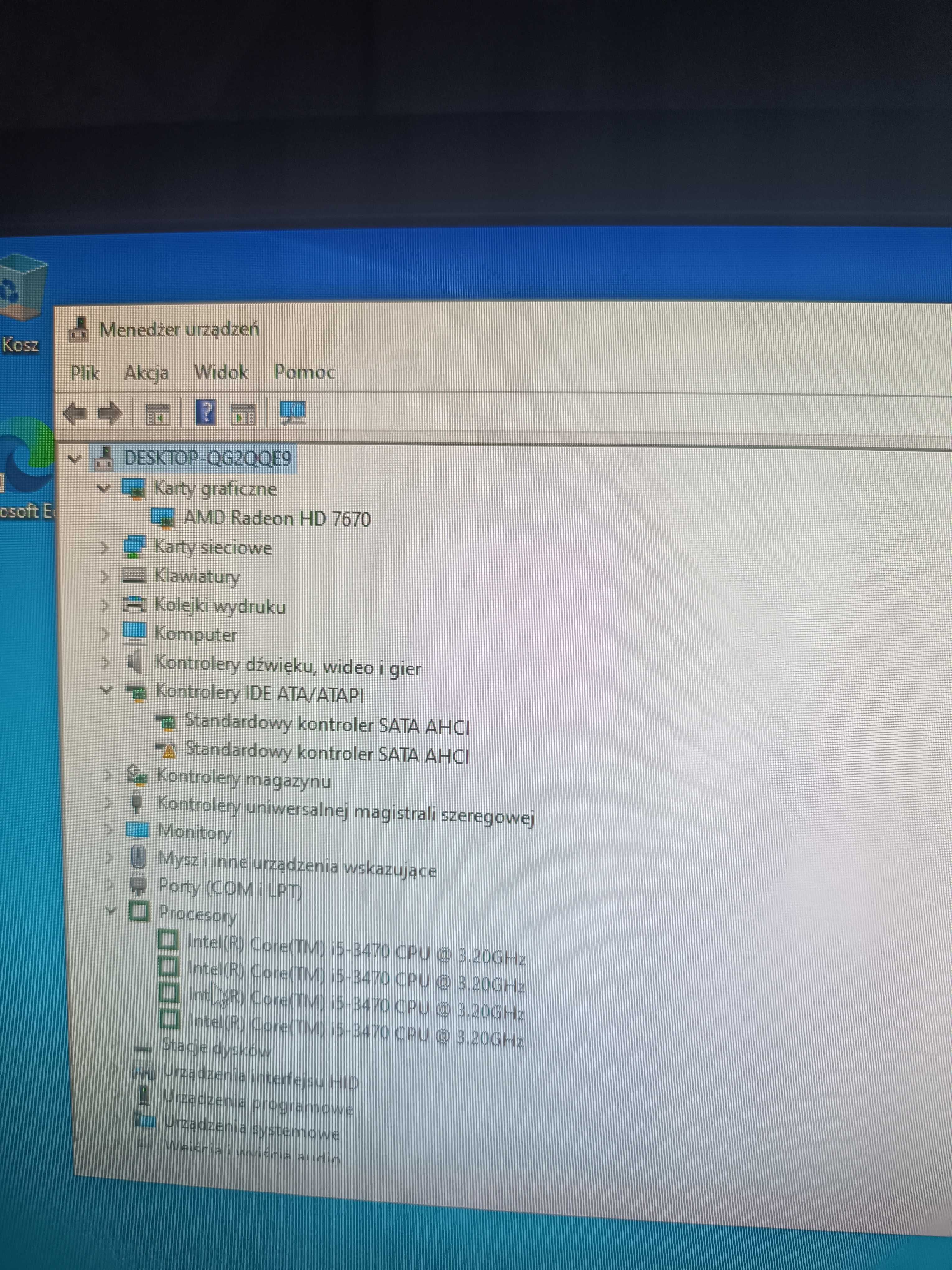 Pełny zestaw komputerowy Windows 10