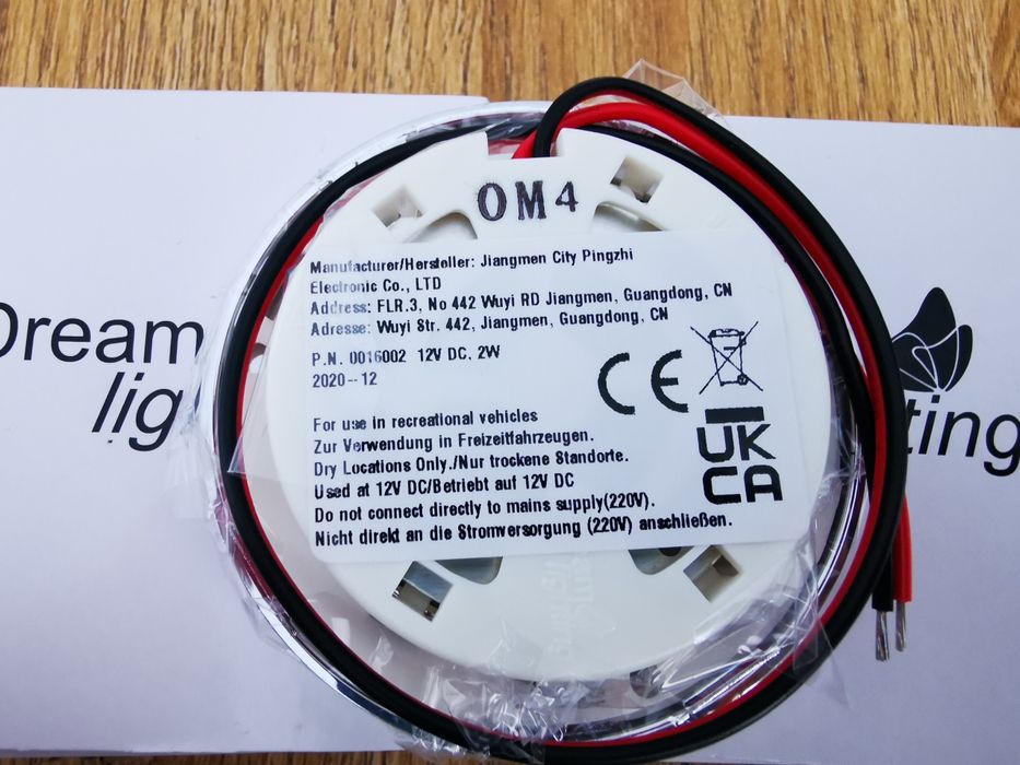 Ledy z chromową obudową