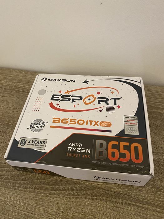 Материнська плата MAXSUN ESport ITX B650 WiFi