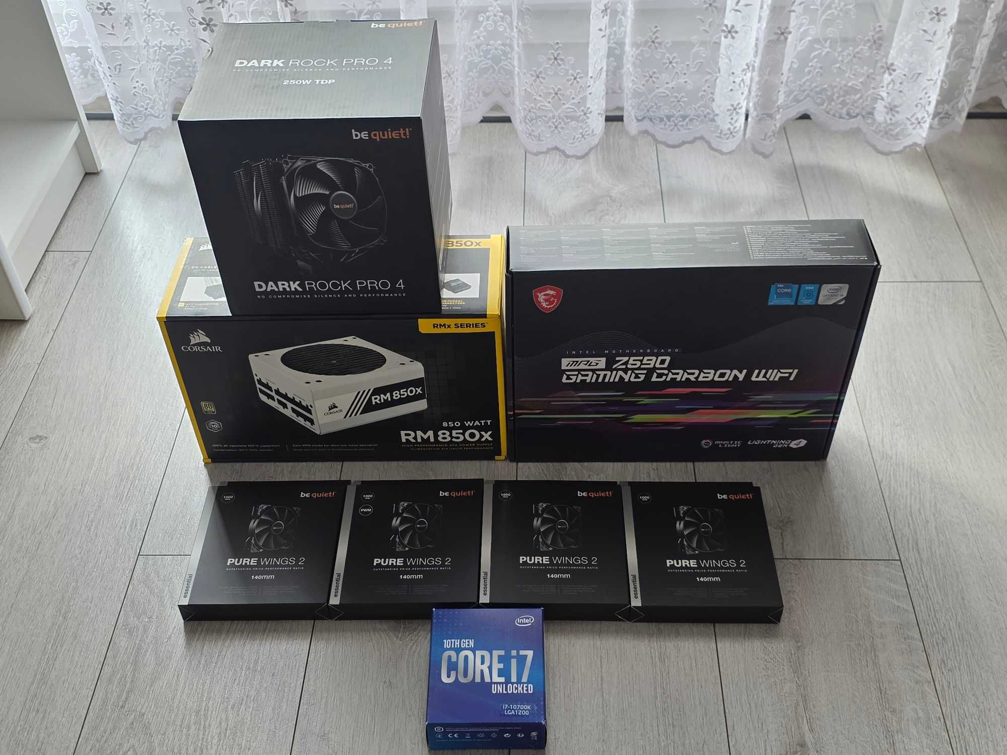 Komputer dla gracza i7-10700K 16GB 3200MHz Dysk SSD 500GB (BEZ KARTY)