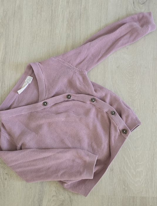 Sweterek rozpinany dla dziewczynki