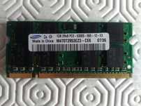Memória RAM 1GB Memória RAM 1GB