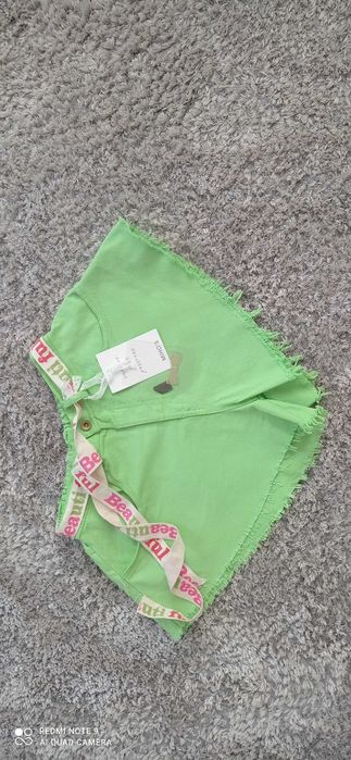Spódnica spodenki neonowe s/m