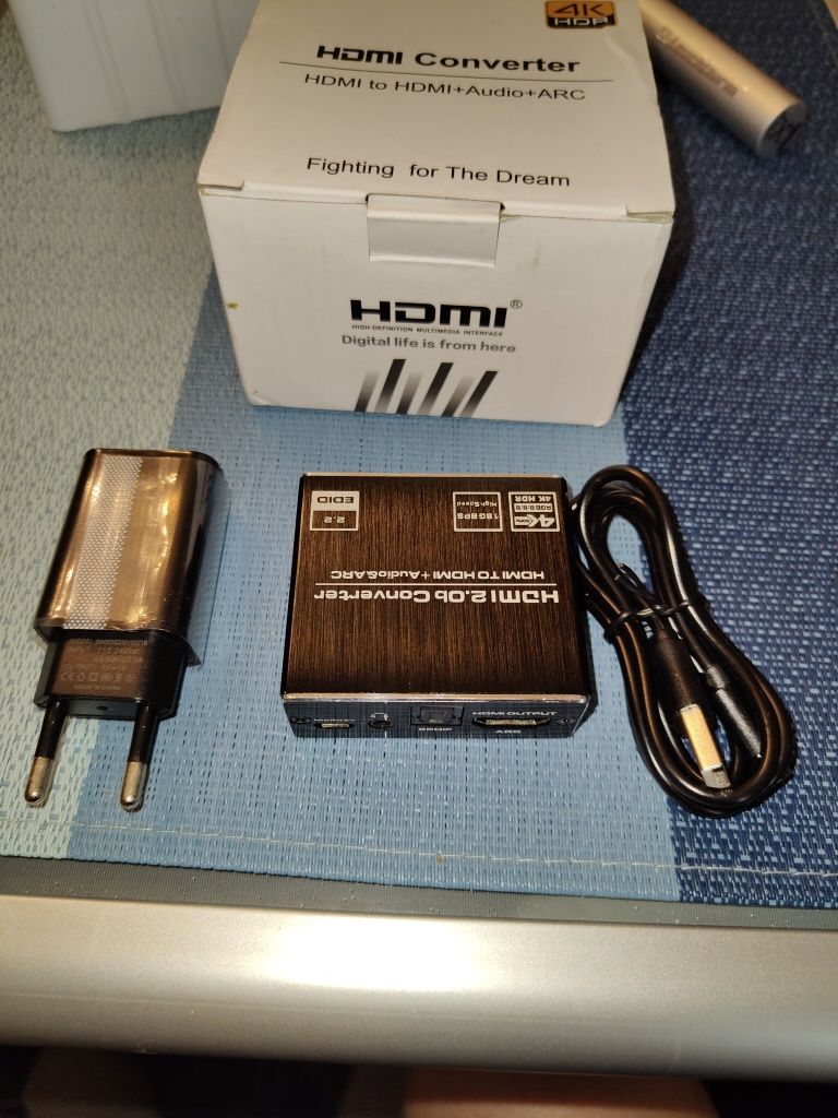 Extraktor  4 K HDR HDMI  - HDMI + Audio SPDF ARC