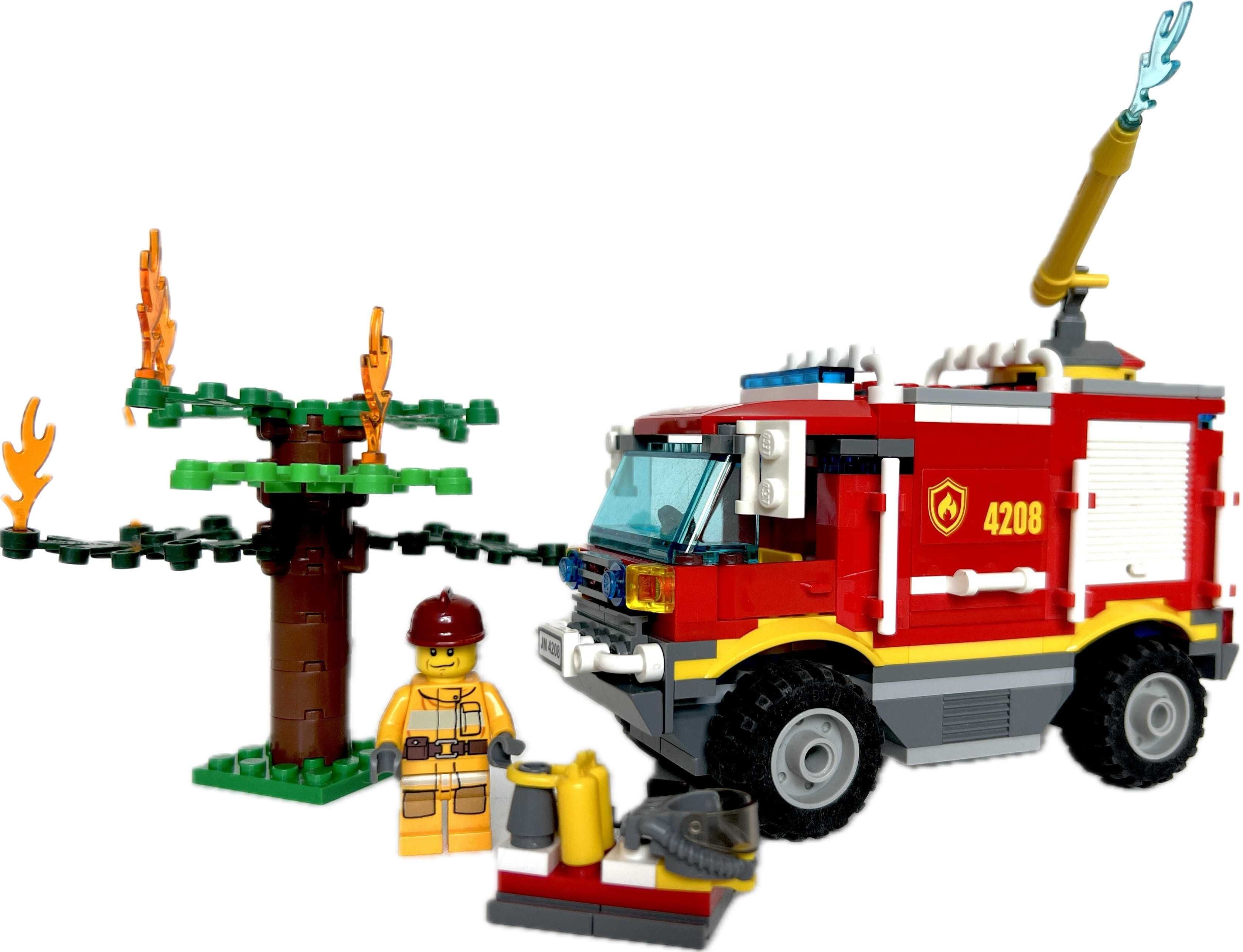 Lego City 4208 Wóz strażacki 100% stan idealny