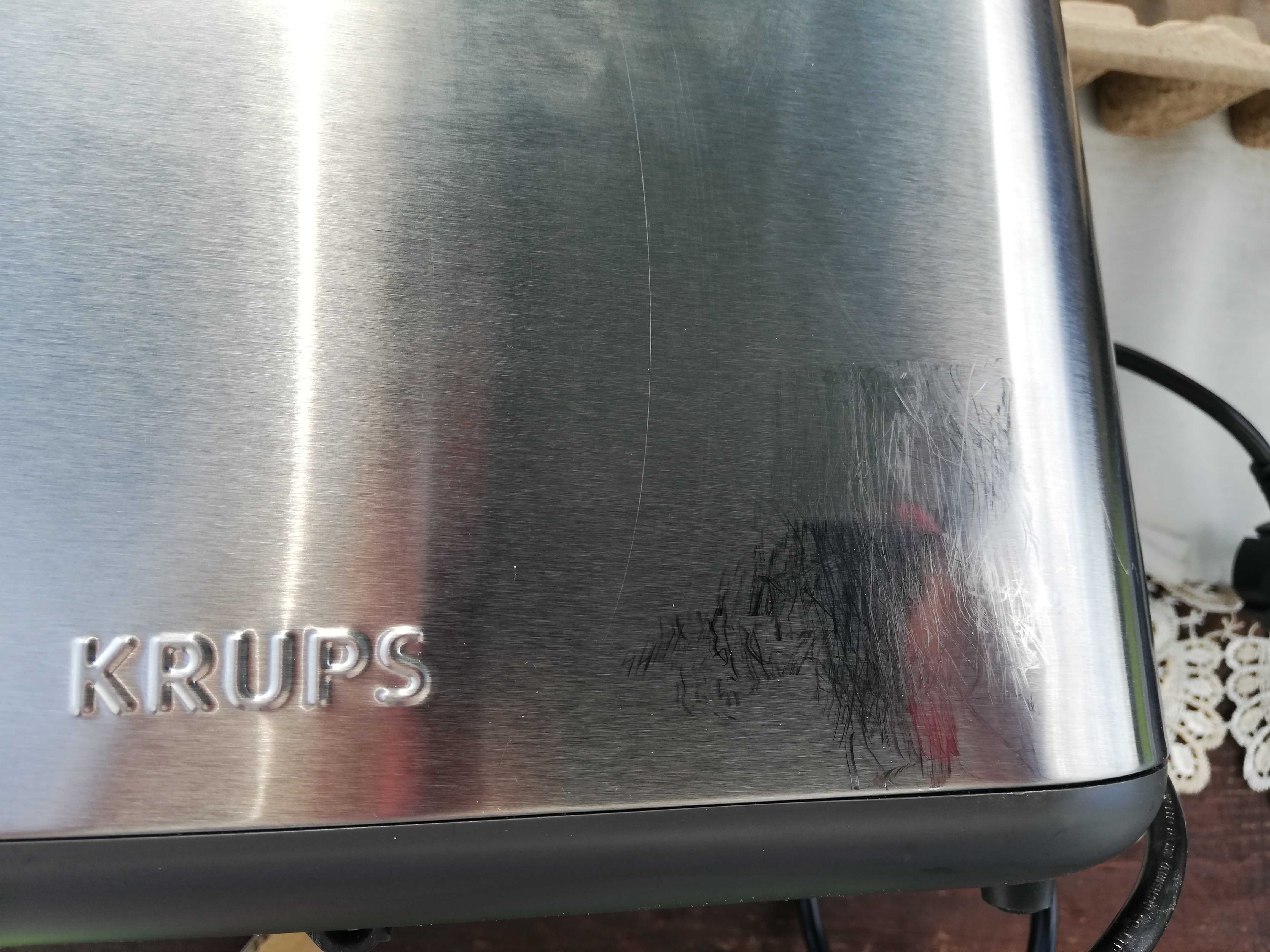 Toster Krups KH442D srebrny.