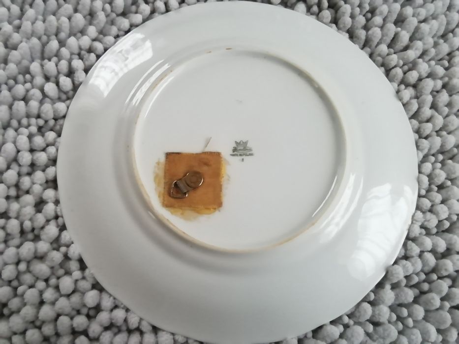 Talerz kolekcjonerski porcelana "Karolina" 24 cm