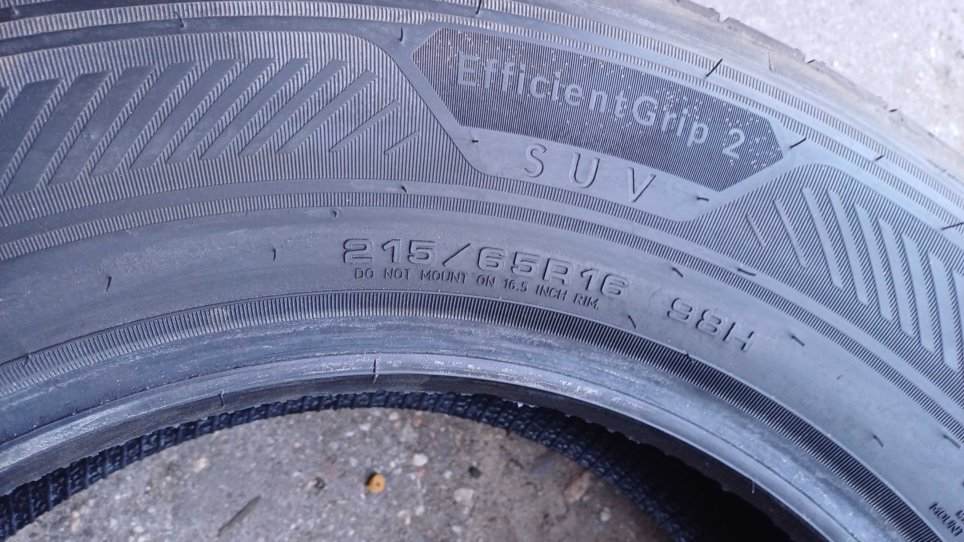 Goodyear EfficientGrip 2 SUV 215/65 R16 98H 2024r Demo
