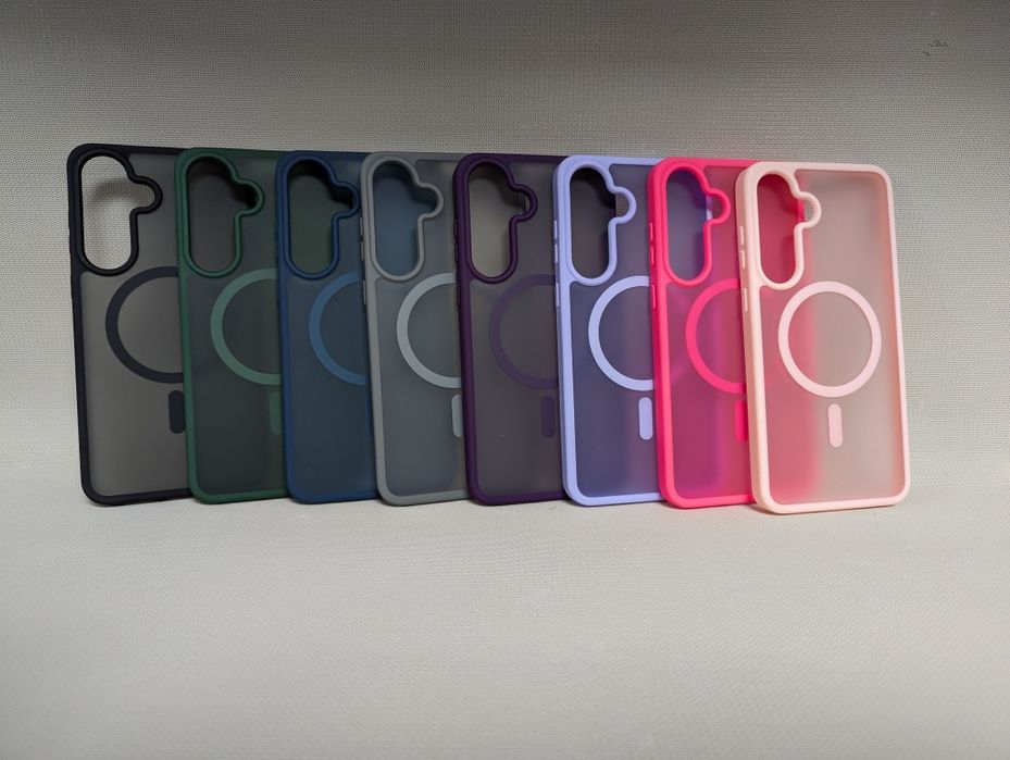 Samsung S25 FE Противоударный чехол BQ MagSafe все модели