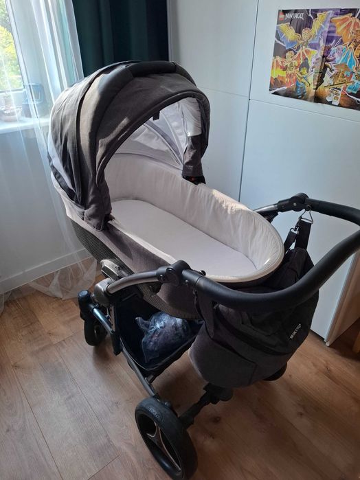 Wózek gondola+spacerówka 2w1 Bebetto Tito Premium Class