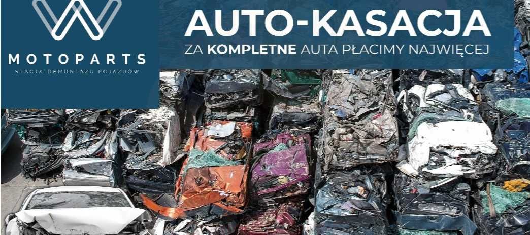 Kasacja za KOMPLETNE auto zapłacimy najwiecej