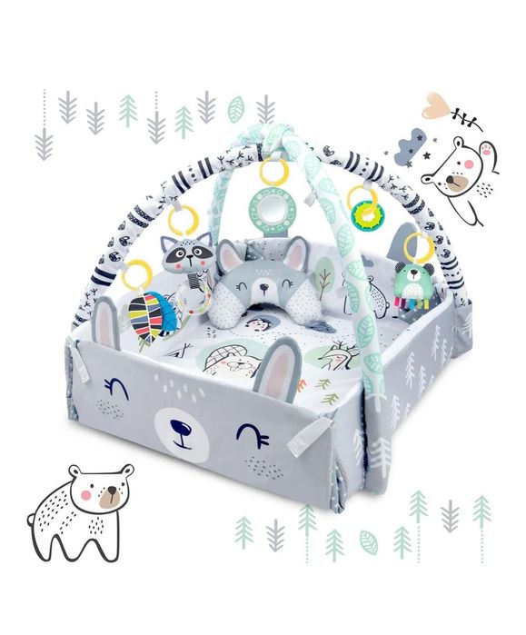 Play gym baby gym, leżak dla niemowlaka, mata dla niemowlaka