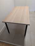 Blat / biurko IKEA Linnmon 150x75 nogi Olov regulowane