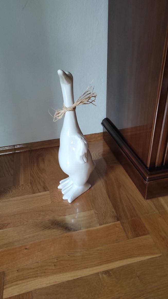 Gąska Wielkanocna. 44 cm Prześliczna duża ozdobna ceramika