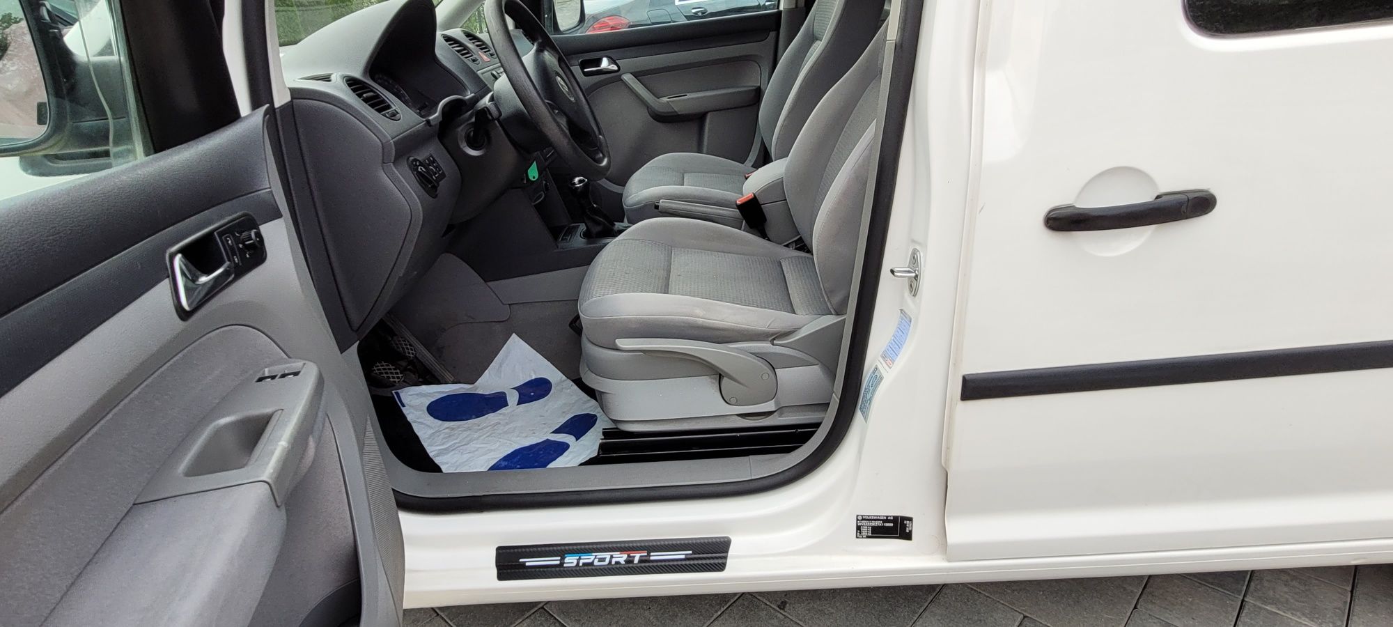 VW Caddy*2007 rok*2,0 B+CNG*5 osobowy*Klima*