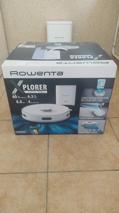 Робот пилосос  Rowenta x-plorer serie 75 s+ rr8587wh
