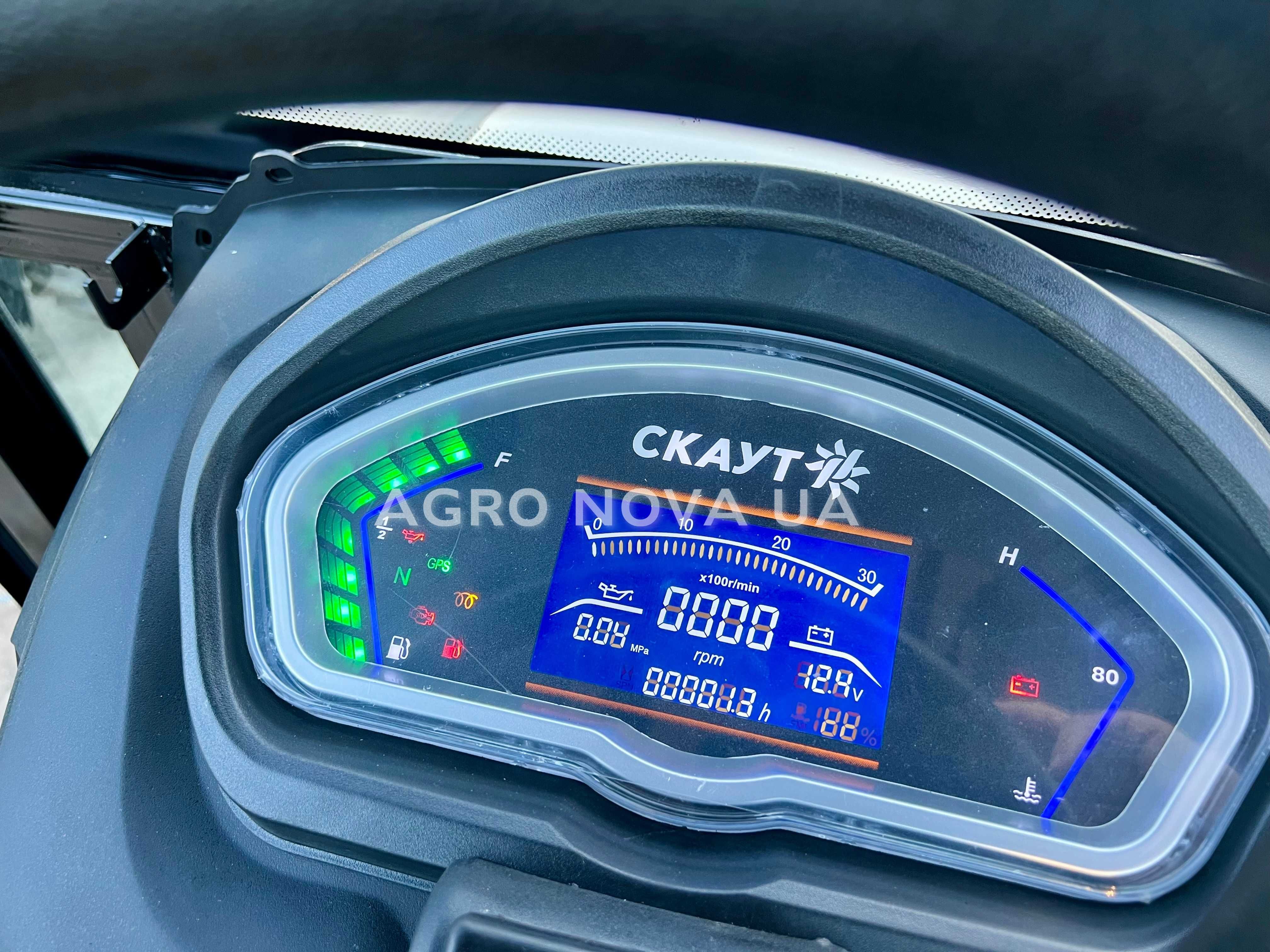 НОВИЙ 2025 Мінітрактор СКАУТ TY 404 Кабіна Примусова гідравліка