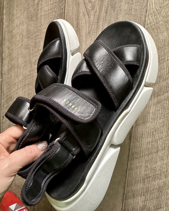 босоніжки преміум-класу Copenhagen Studios CPH708 Material Mix Black