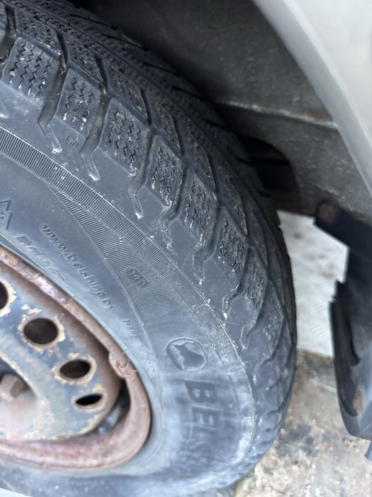 Зимова гума з диска 175/70R13 4x100 ланос сенс нексія ваз