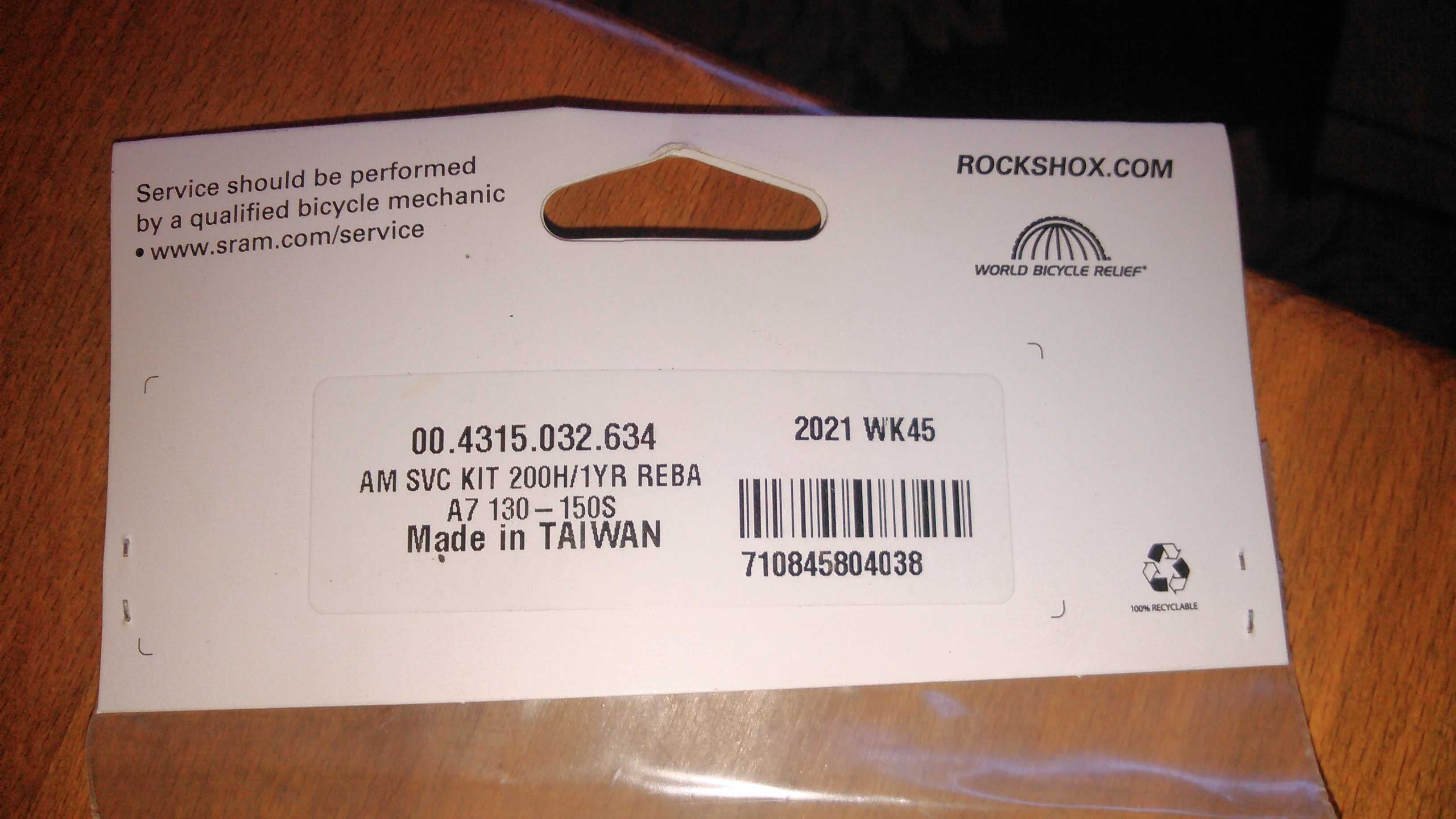 Rock Shox REBA A7