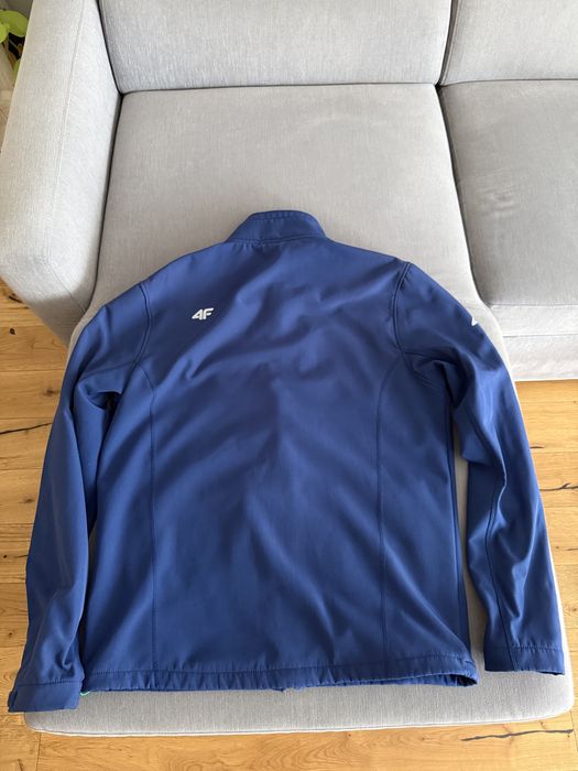 Kurtka softshell 4F XL niebieska