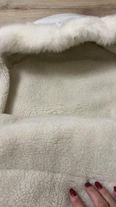 Зимовий конверт на овчині