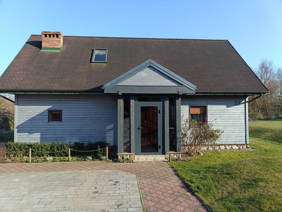 Sprzedam dom drewniany Klępnica (całoroczny)