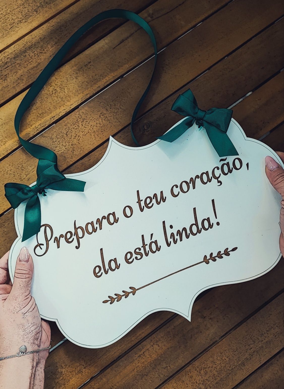 Placas de entrada casamento