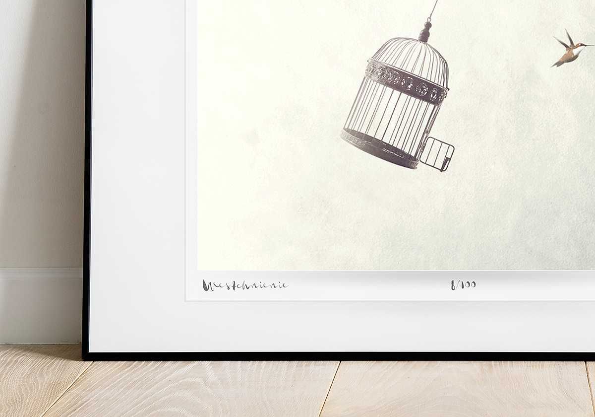 Plakat minimalistyczny, grafika na ścianę, obraz, klimat loft