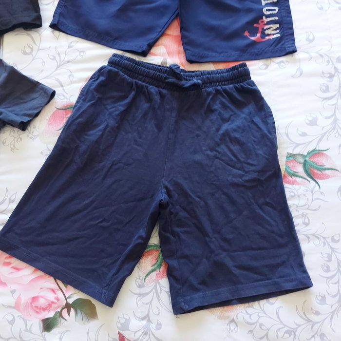 Conjunto 6 peças Canções Calções/ t-shirt