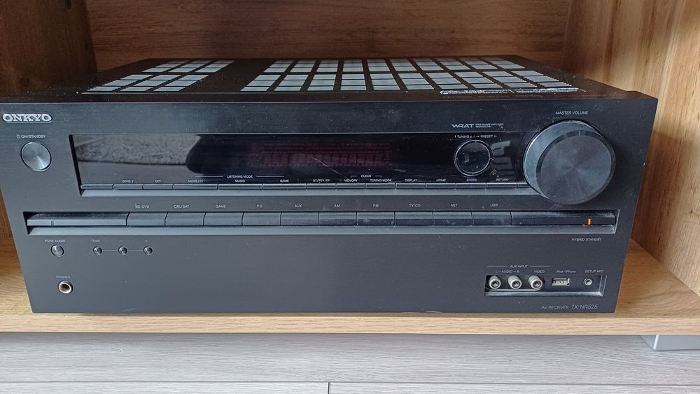 Kino domowe amplituner onkyo glośniki taga harmony