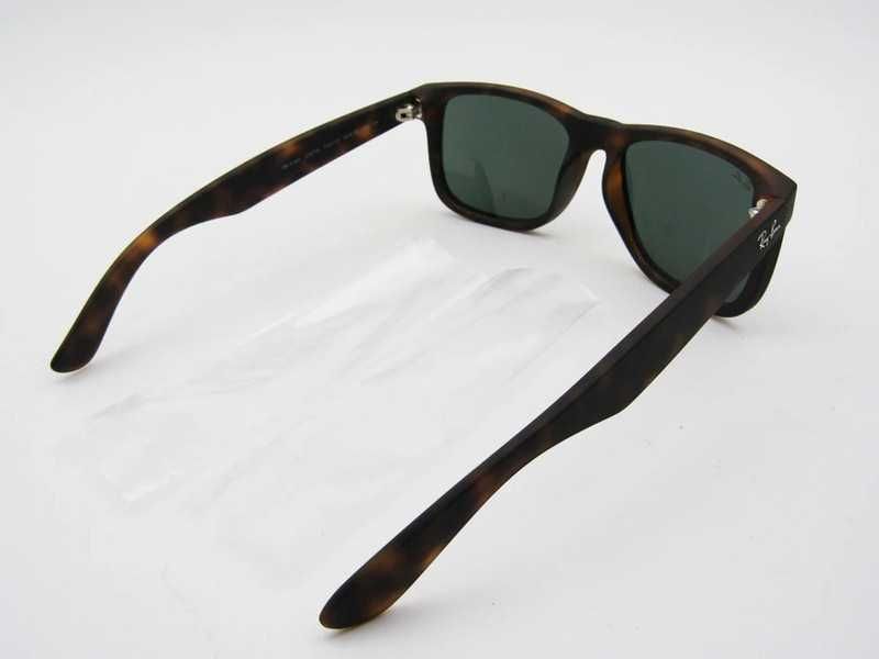 Ray Ban Óculos Sol NOVOS 4165 Justin Rubber HAVANA 710/13 50/16/145