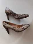 Szpilki 39 unikatowe buty animal print wężowy wzór