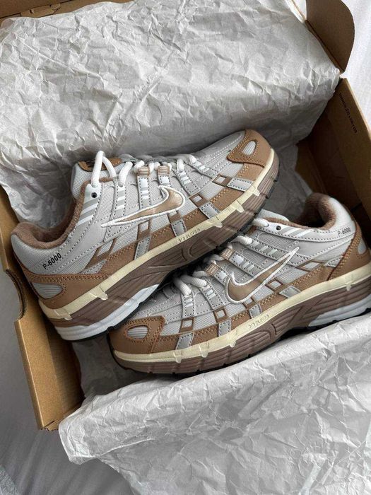 !ТЕРМО! Nike P-6000 Gore-Tex Brown White 36 37 38 39 40 41 42 43 44 45