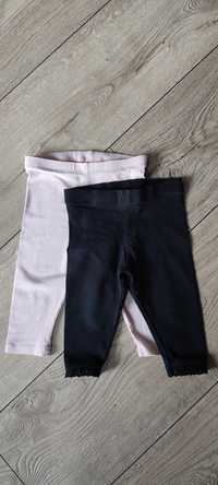 Legginsy H&M i Next rozm.68