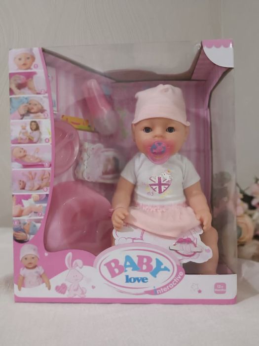 Пкпс Бебі Борн 42 см Бейбі Берн Baby born лялька кукла пупсик