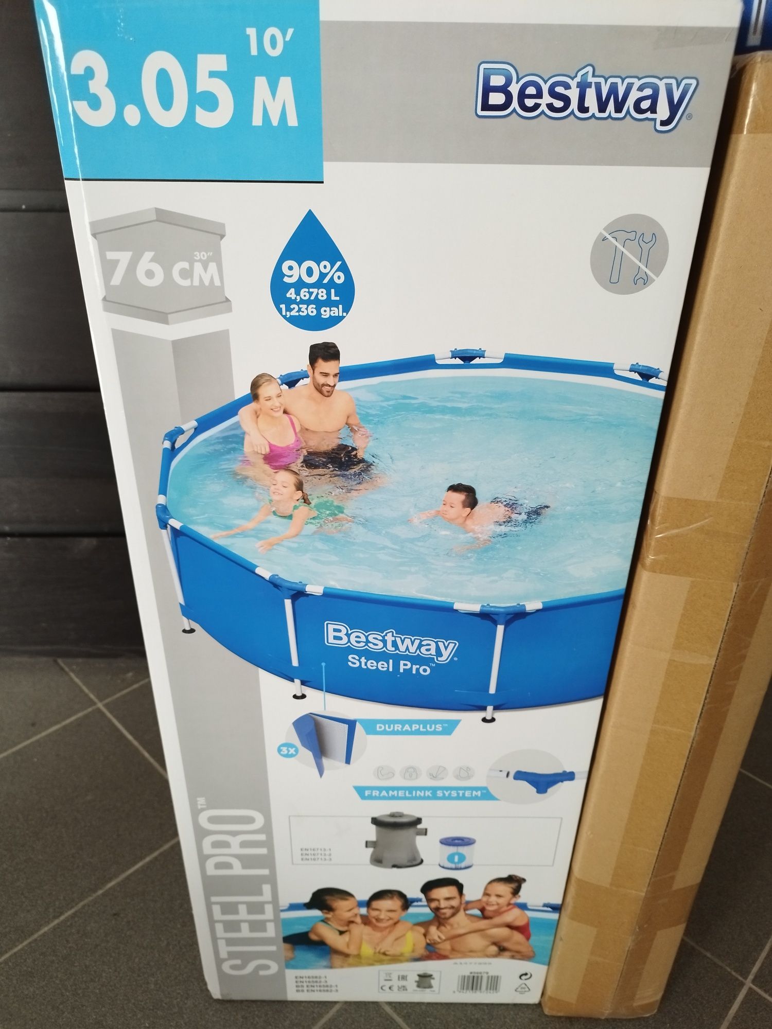 Piscina Bestway 3.05m (fatura e garantia)