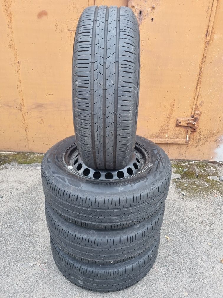 Колеса Continental 195 65 15 на дисках 5×113.3