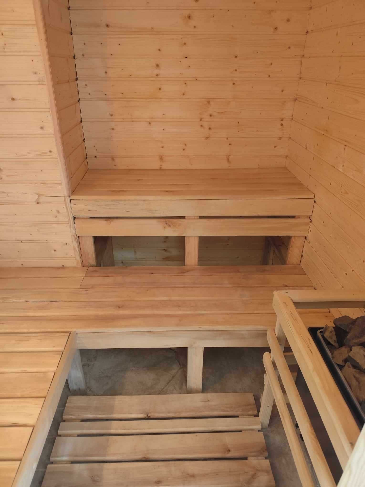 Sauna Ogrodowa - montaż