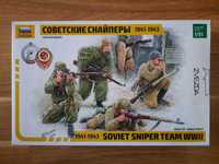 Model do sklejania Zvezda Soviet Sniper Team WWII skala 1/35