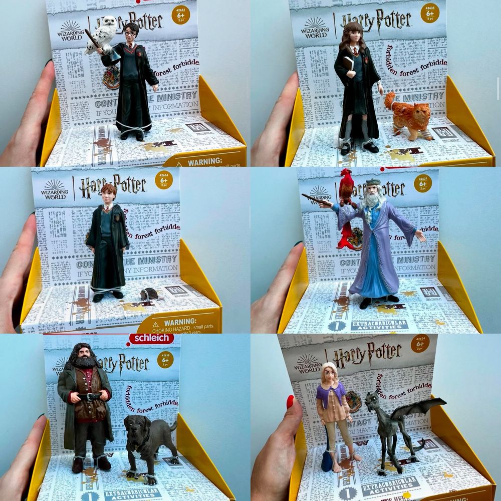 Гаррі Поттер Рон Герміона Дракон Троль Дементор Schleich Шляйх