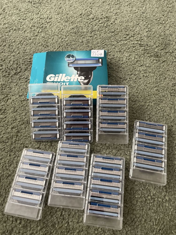 Gillette mach3 wkłady ostrza wymienne 29szt 2207
