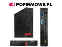 Zgrabny i wydajny Lenovo ThinkCentre M720q USFF i5-8gen 32GB 512SSD