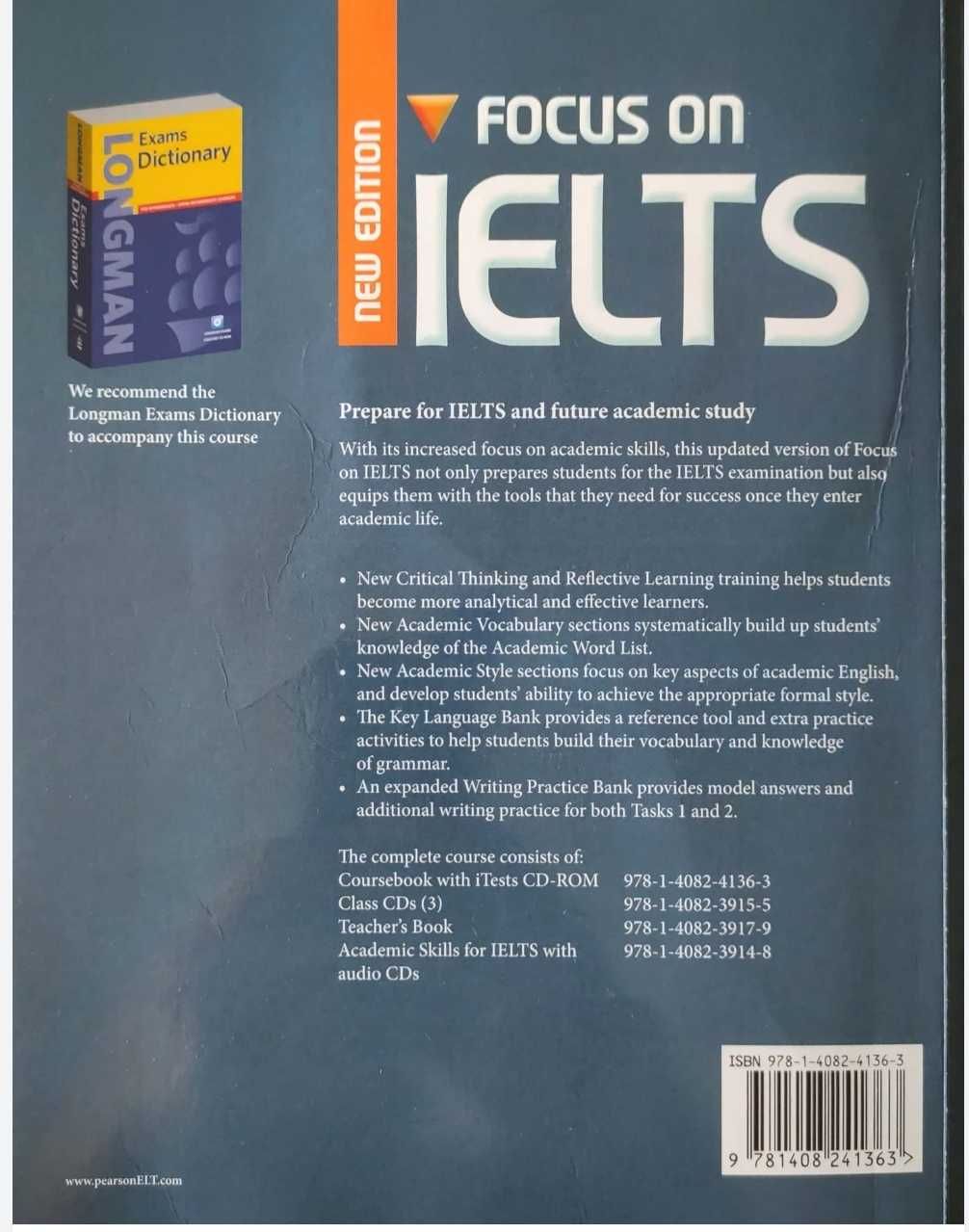 Livro FOCUS on IELTS - Inglês - Nova Edição