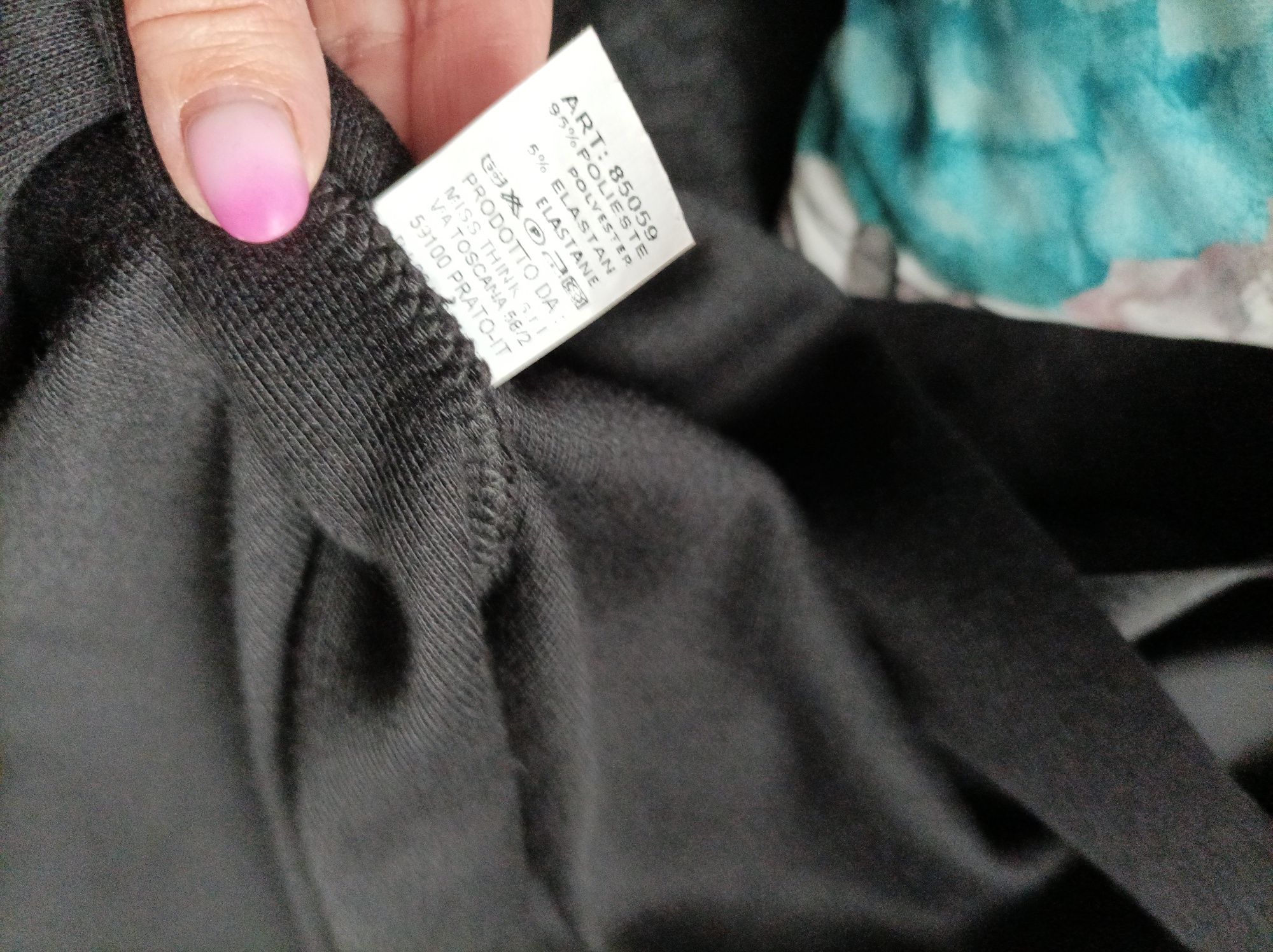 Bluza czarna damska 44