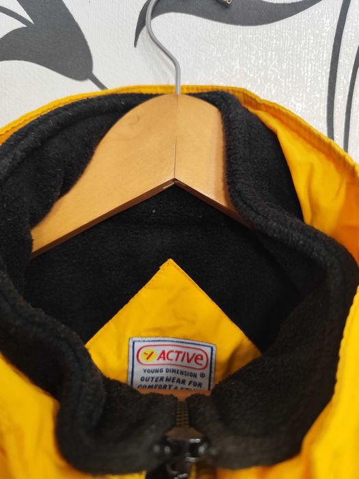 Куртка active | young dimension | жовта | зимова тепла | розмір 33–34"