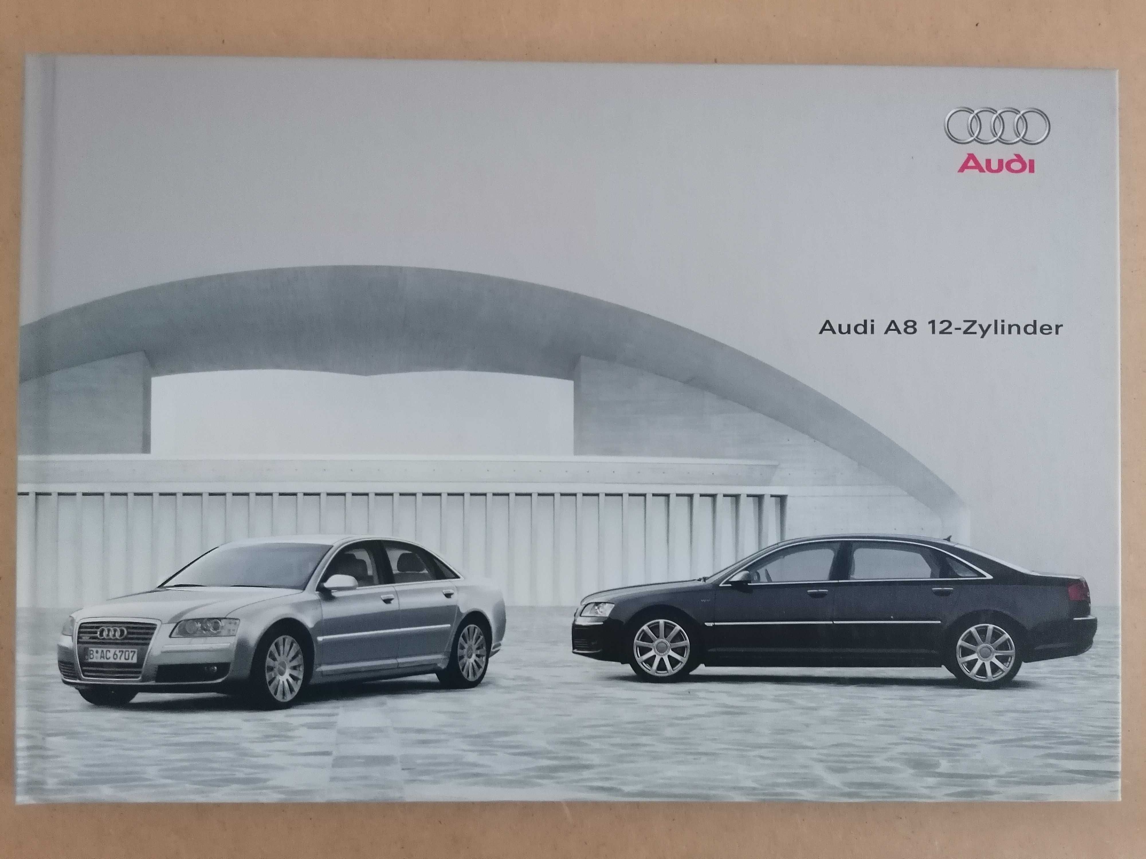 Prospekt Audi A8 W12