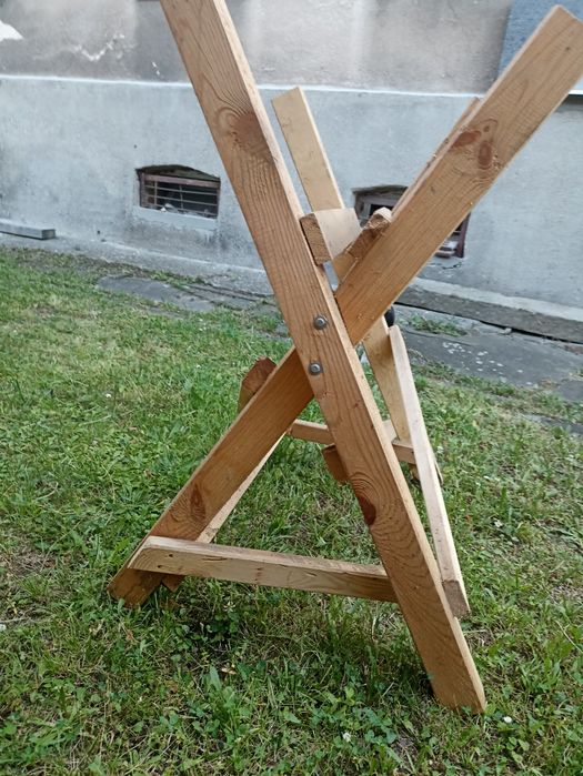 Koziołek drewniany stabilny